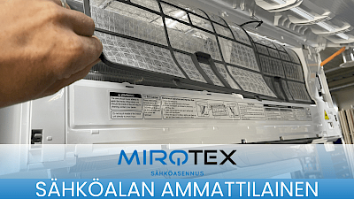 Mirotex Oy - ilmalämpöpumppujen huollot