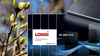 LONGi Hi-MO X10 -aurinkopaneelit Mirotex Oy